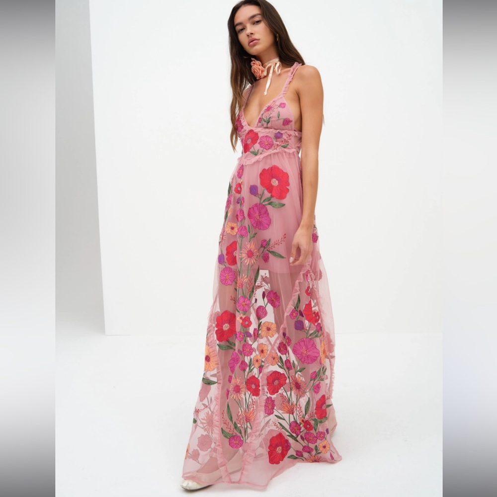 For Love & Lemons Kaylee Dress - size XL